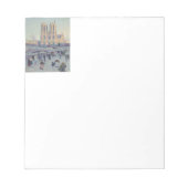 Notre Dame Kathedraal Parijs Frankrijk Classic Sch Notitieblok (Voorkant)
