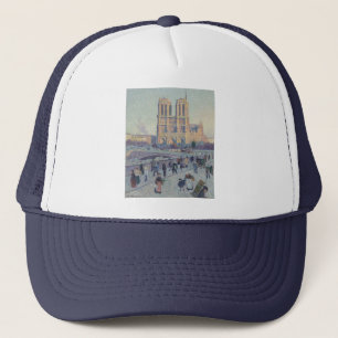 Notre Dame Kathedraal Parijs Frankrijk Classic Sch Trucker Pet