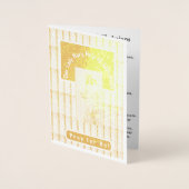 Notre Dame Marie, Aide des chrétiens Carte Foil (Devant)