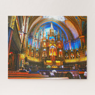 Notre Dame Montreal. Legpuzzel