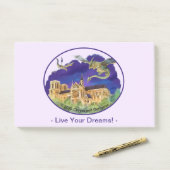 Notre Dame Notities 10 "x 6" - Dromen Post-it® Notes (Op bureau)