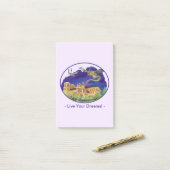 Notre Dame Notities 4 "x 6" - Dromen Post-it® Notes (Op bureau)