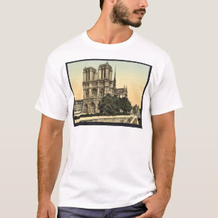 Notre Dame, Parijs, klassieke Photochrom van Frank T-shirt