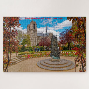 Notre Dame Parijs. Legpuzzel
