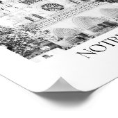 Notre Dame Paris Arch fotoprint Poster (Hoek)