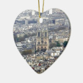 Notre Dame Paris Frankrijk Keramisch Ornament (Links)