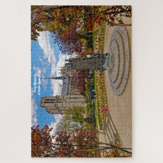 Notre Dame Paris. Jigsaw Puzzle (Vertical)