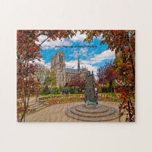 Notre Dame Paris. Jigzaag Puzzle Legpuzzel
