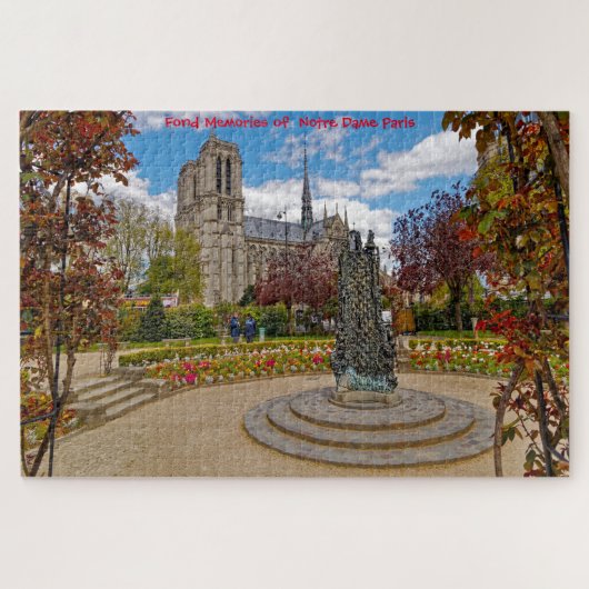 Notre Dame Paris. Puzzle (Horizontal)