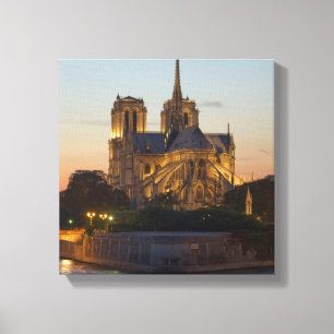 Notre Dame Paris toile étirée Imprimer