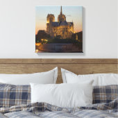 Notre Dame Paris toile étirée Imprimer (Insitu(Chambre))