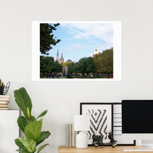 Notre Dame Poster (Thuiskantoor)