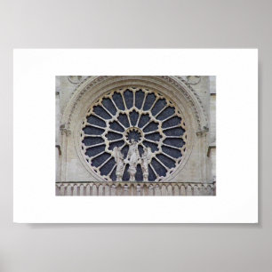 Notre Dame Up Sluiten Poster