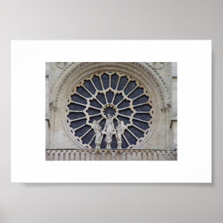 Notre Dame Up Sluiten Poster