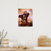 Notre Dame Vierge Marie Immaculée Coeur 2 Poster (Cuisine)