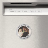 Notre date de mariage Magnet de rappel personnalis (In Situ (Lave-vaisselle))