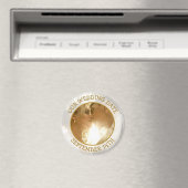 Notre date de mariage Magnet de rappel personnalis (In Situ (Lave-vaisselle))