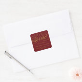 NOTRE ÉLÉGANT GRAD SCRIPT | AUTOCOLLANT MERCI (Enveloppe)