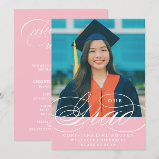 NOTRE ÉLÉGANTE GRADE DE SCRIPT | INVITATION À LA D (Devant / Derrière)