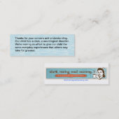 Notre enfant a l'autisme - carte (Devant / Derrière)