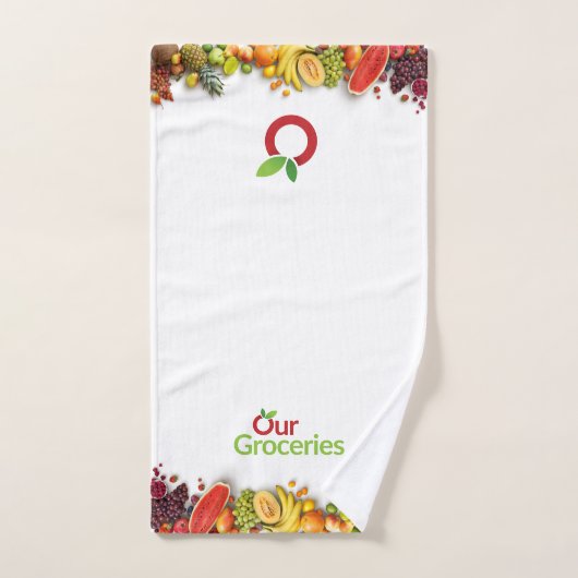 Notre épicerie Serviette de cuisine (Serviette à main)