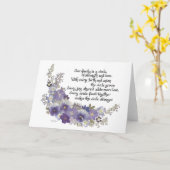 Notre famille est une carte de cercle (Fleur jaune)