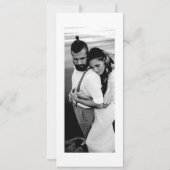 Notre histoire commence | Carte Faire-part Mariage (Dos)