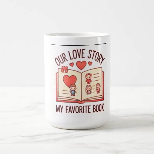 Notre Histoire d'Amour Mug (Centre)
