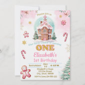 Notre Invitation Anniversaire de Cookie (Devant)