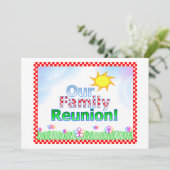 Notre invitation de la Réunion de famille (Debout devant)