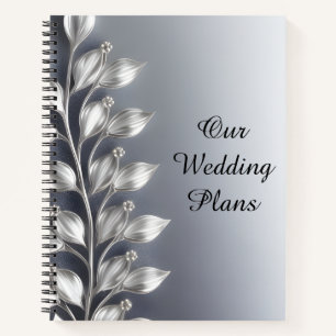 Notre Journal de Plans de Mariage 21,59 cm x 27,94