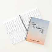 Notre Liste De Regroupement Un Journal Pour Couple (Intérieur)