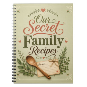 Notre Livre de Recettes de Famille Vintage