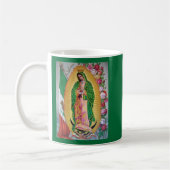 Notre Madame de Guadalupe avec la tasse de Coffe (Gauche)
