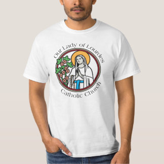 Notre Madame de T-shirt d'église catholique de