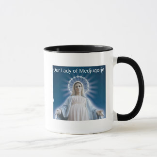 Notre Madame de tasse de café de Medjugorje
