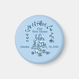 Notre magnet graphique de nouvelle maison
