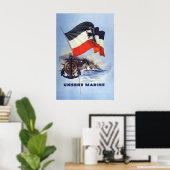 Notre marine Première Guerre mondiale affiche impé (Bureau à domicile)