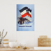 Notre marine Première Guerre mondiale affiche impé (Cuisine)