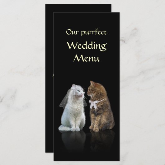 Notre menu Mariage Purfffect (Devant / Derrière)