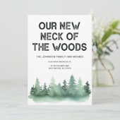 Notre Nouveau Cou De La Faire-part De Bois En Mouv (Debout devant)