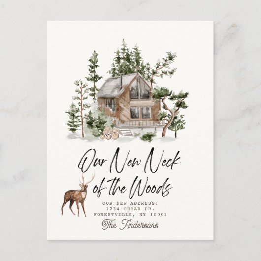 Notre nouveau cou de la Faire-part de mouvement de (Devant)