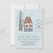 Notre nouveau cou de la Faire-part de mouvement de (Devant)