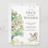 Notre nouveau cou des bois | Faire-part de déplace (Devant)