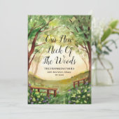 Notre Nouveau Cou Du Faire-part De Nouvelles Adres (Debout devant)