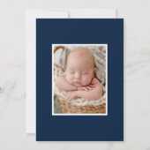 Notre nouveau Faire-part de naissance photo de scr (Dos)