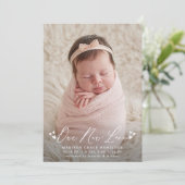 Notre nouveau Faire-part de naissance photo de scr (Debout devant)