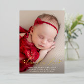 Notre nouveau Faire-part de naissance photo de scr (Debout devant)