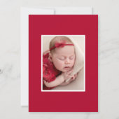 Notre nouveau Faire-part de naissance photo de scr (Dos)