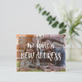 Notre nouvelle adresse | Faire-part de déplacement (Debout devant)